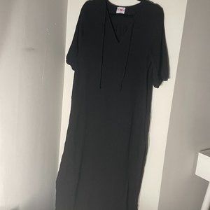 Pamela Black Caftan Dress